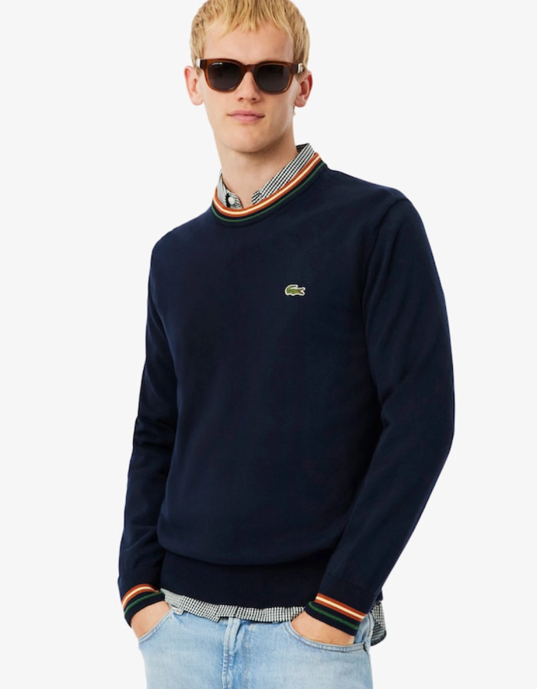 Striped Cotton Jersey Sweater, 4 of 3
