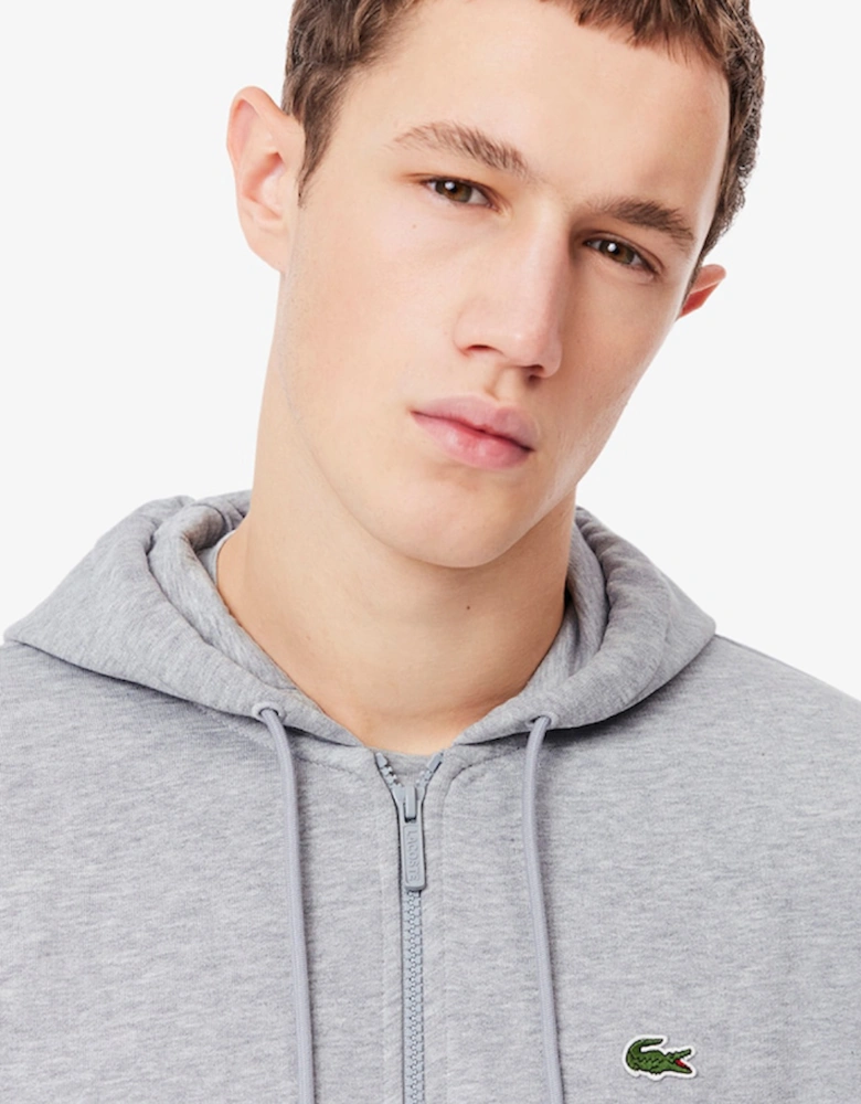 Zip-Up Fleece Hoodie