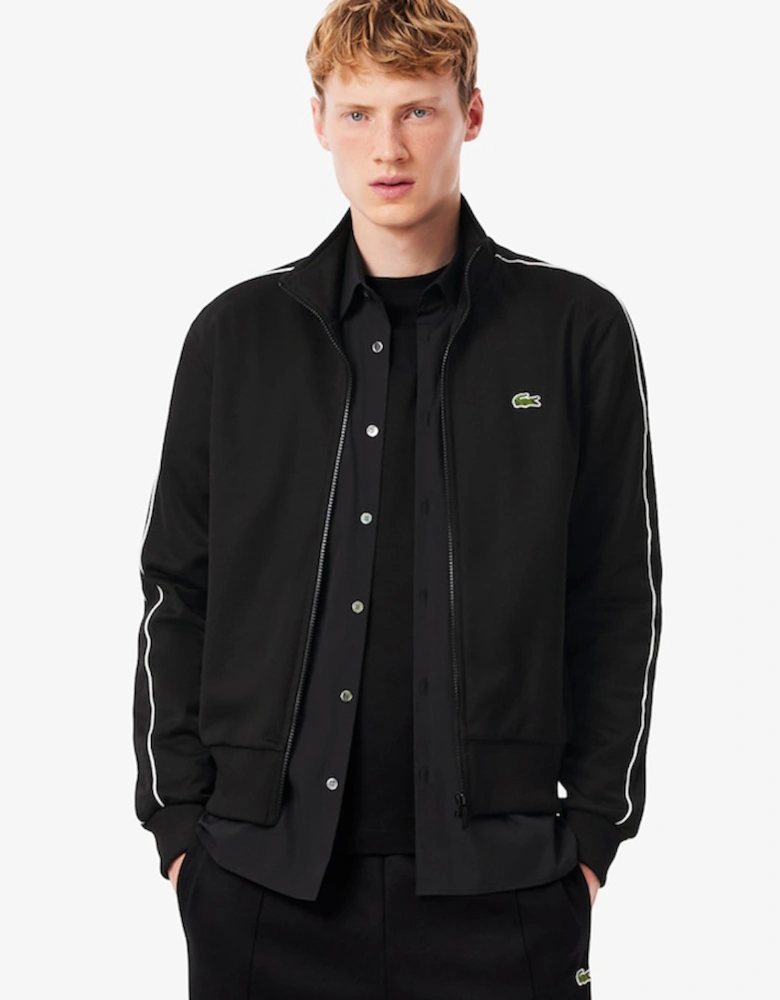 Paris Piqué Zip Front Track Jacket