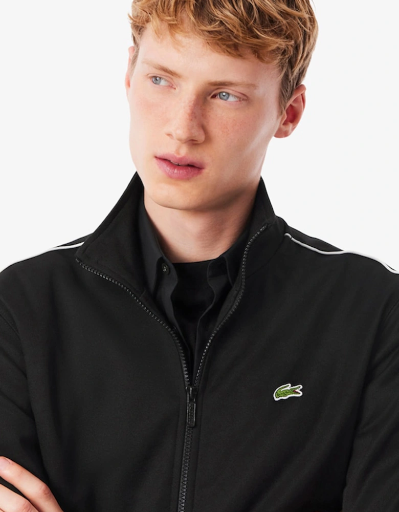Paris Piqué Zip Front Track Jacket