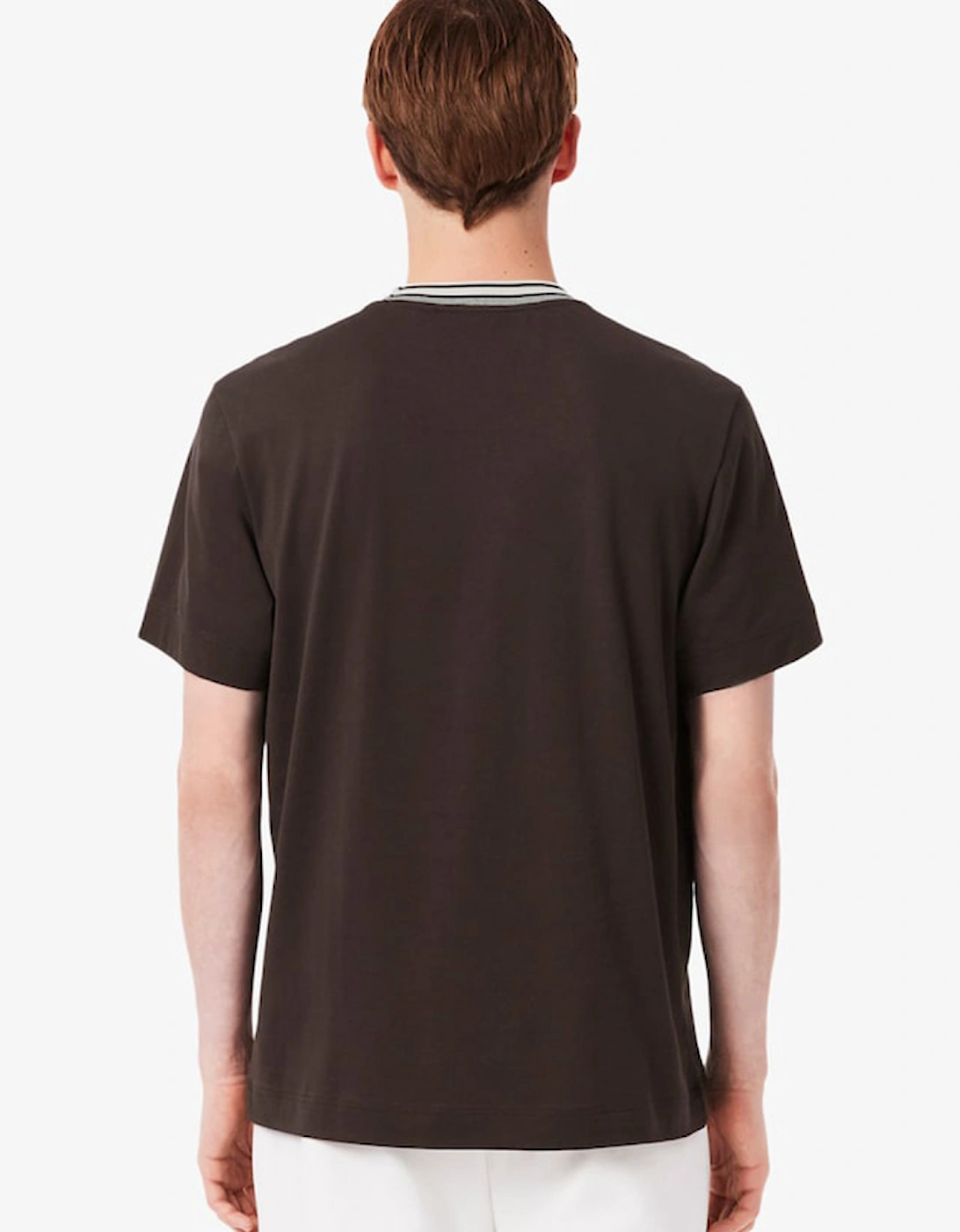 French Made Stripe Neck T-Shirt