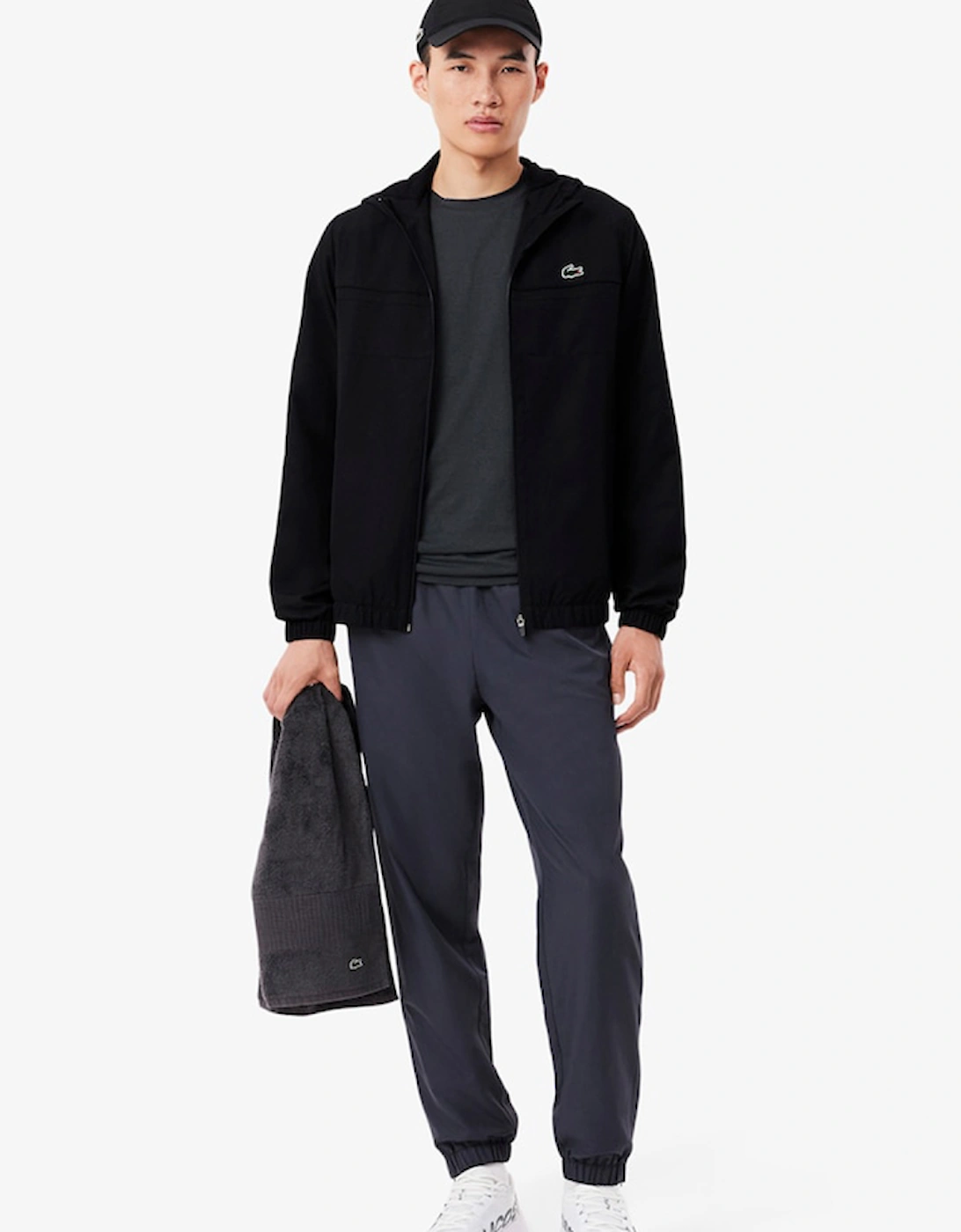 Men's Water-Repellent Sport Track Jacket