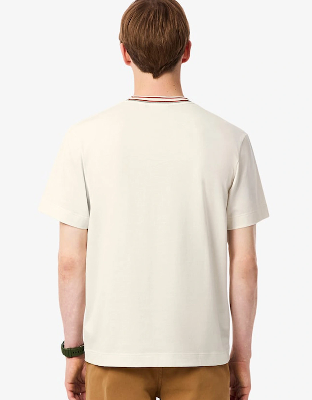 French Made Stripe Neck T-Shirt