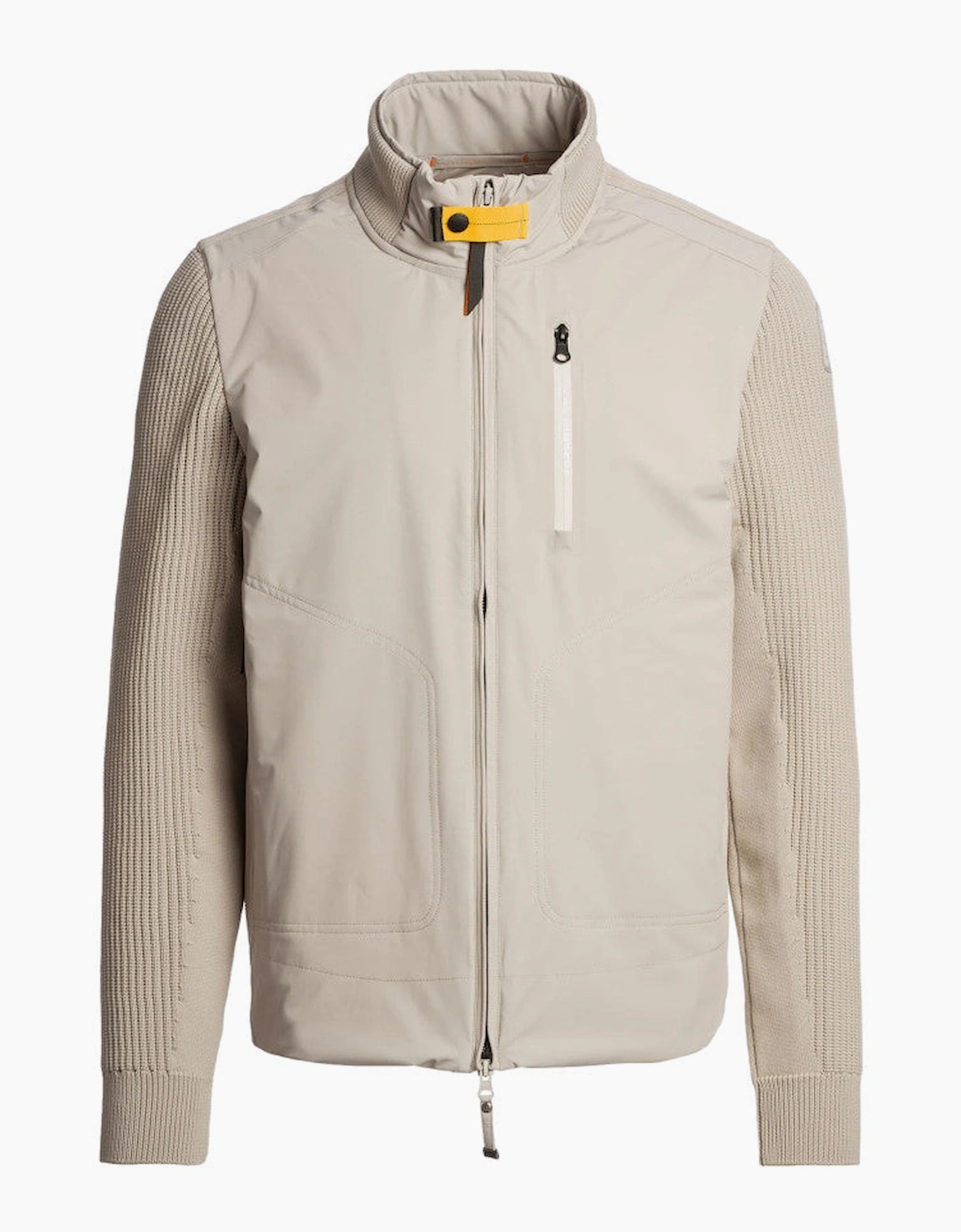 Men's Parajumpers Zorba Full Zip Cardigan 0110 Chateau Grey - Size: 44