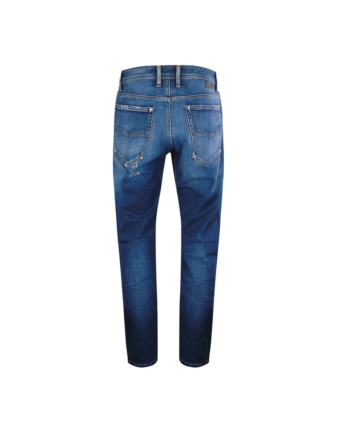 Narrot-T Ripped Style Blue Jogg Jean