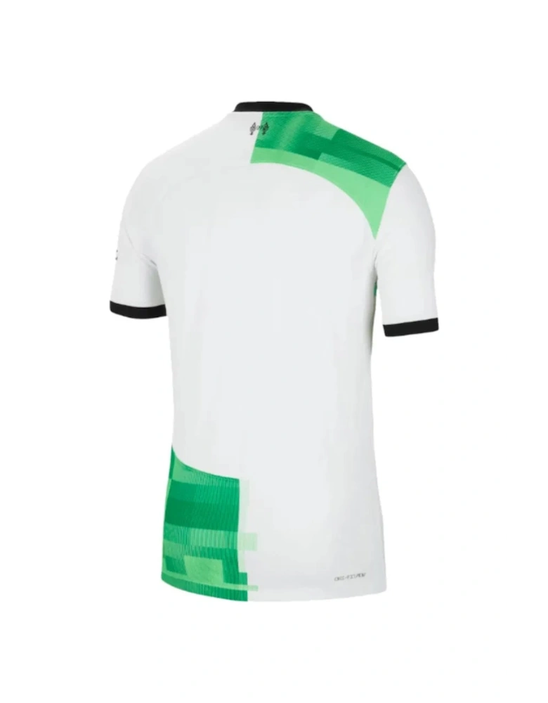Liverpool White And Green Football Top