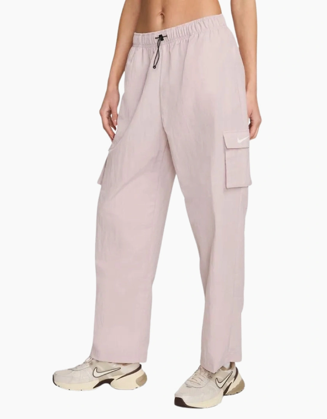 Nike Women's Pink Light Purple Lightweight Trousers - Size: 14