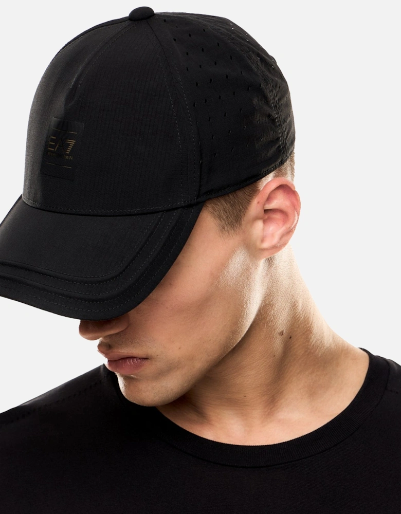 Emporio Armani Gold Label Baseball Cap Black