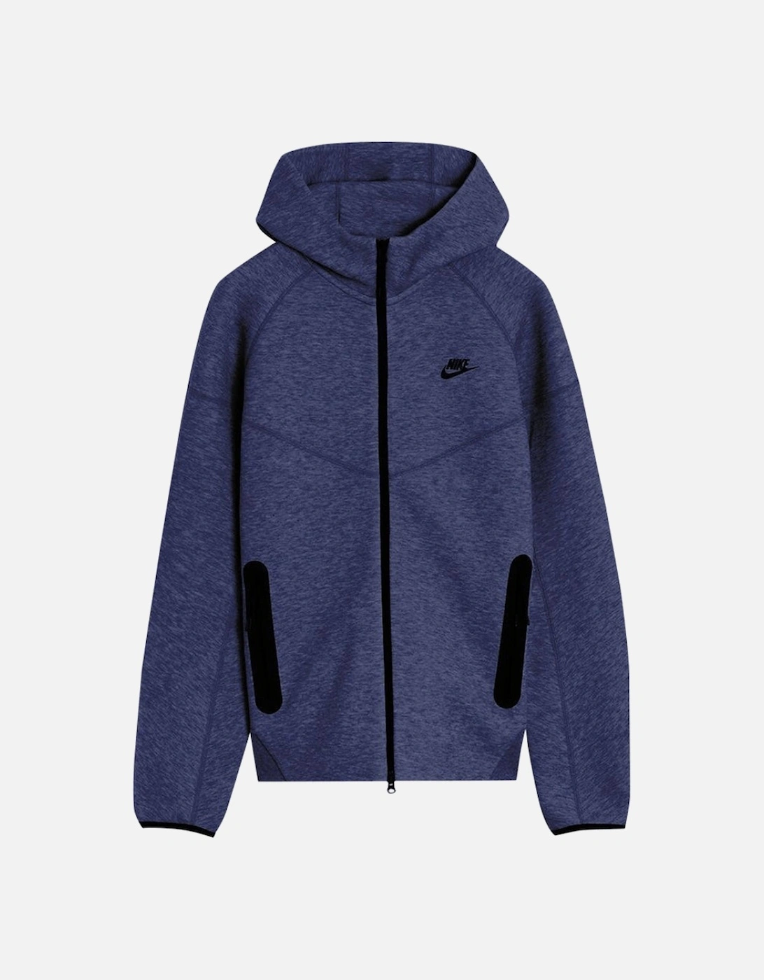 Navy Blue Hooded Zip-Up Jumper, 5 of 4