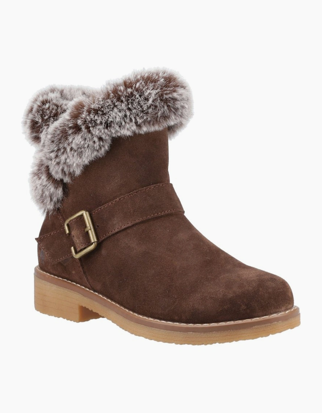 Hush Puppies Women's Brown Hannah Boots - Size 3
