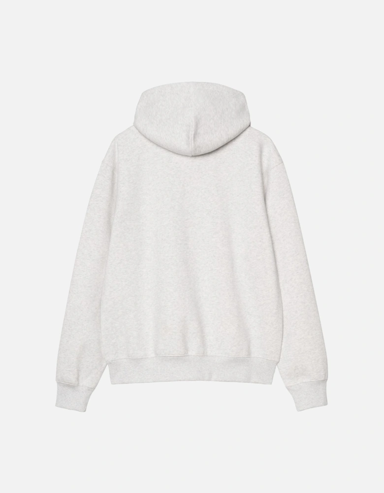 Script Hoodie - Ash Heather