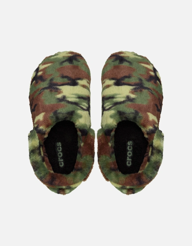 Classic Unfurgettable Clog Polyester Blend Men's Army Green Clogs