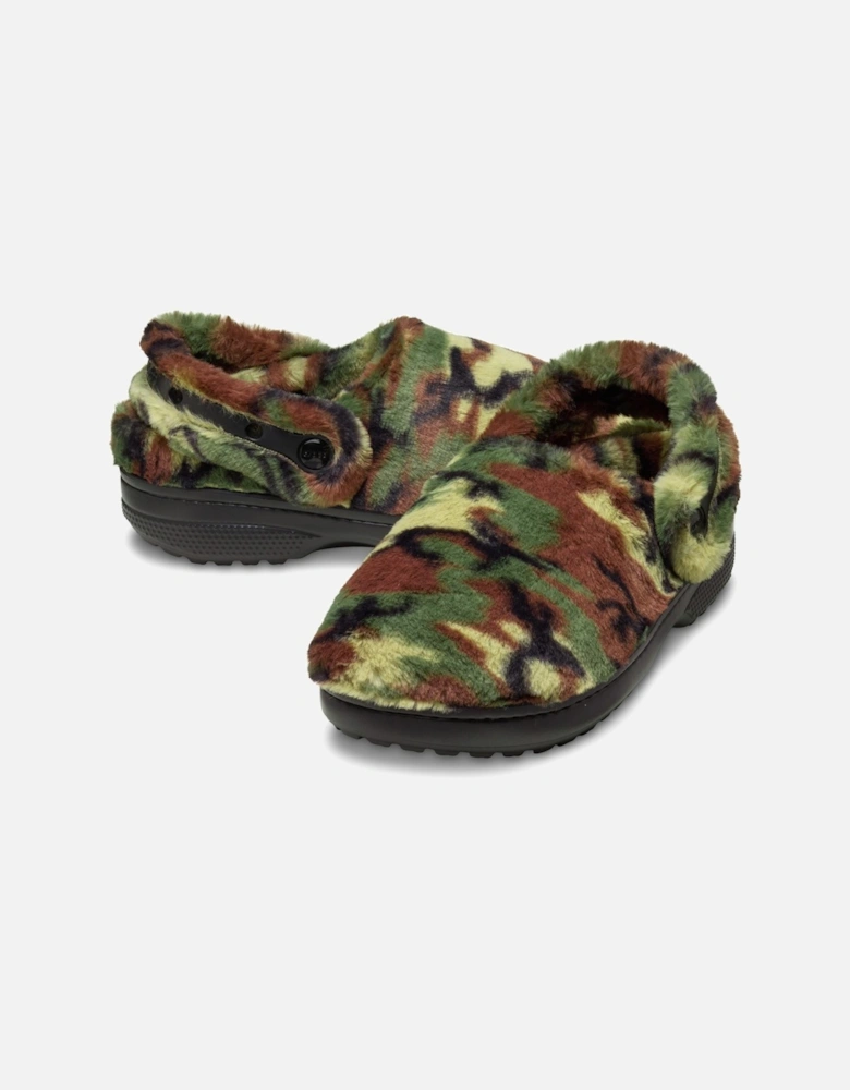 Classic Unfurgettable Clog Polyester Blend Men's Army Green Clogs