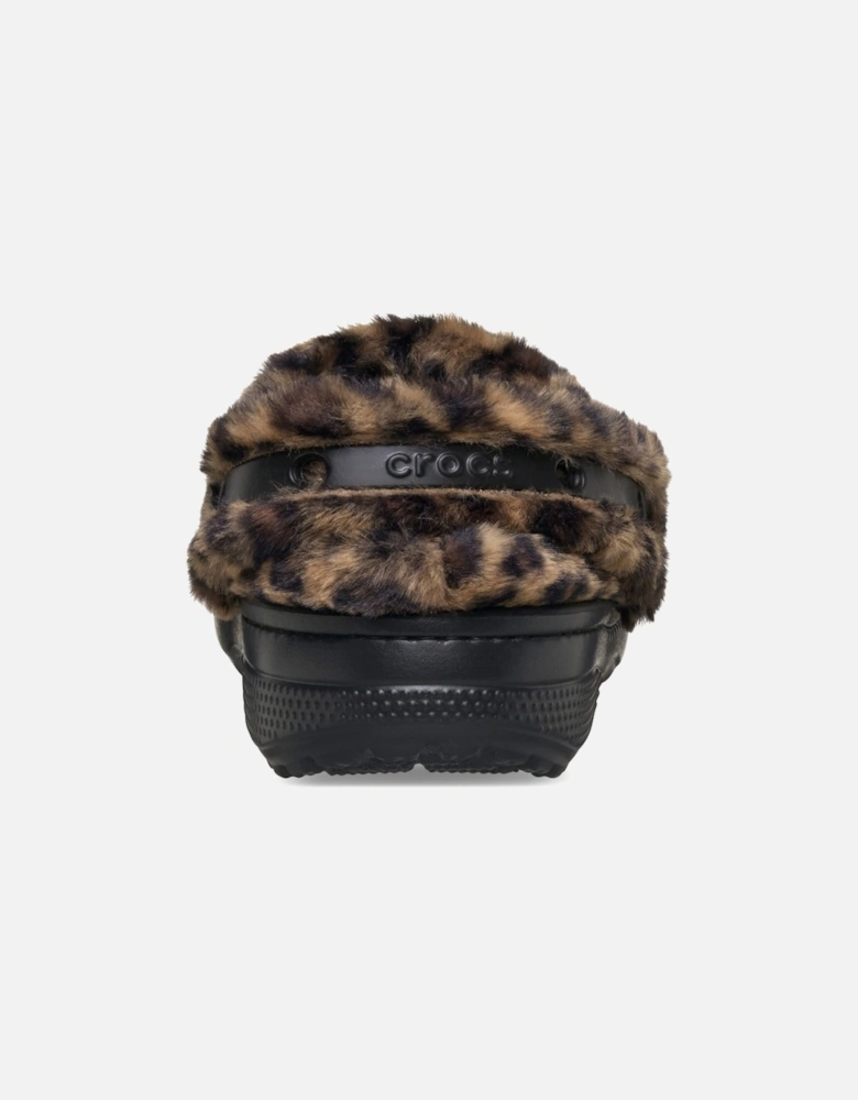 Classic Unfurgettable Clog Polyester Blend Women's Leopard Clogs