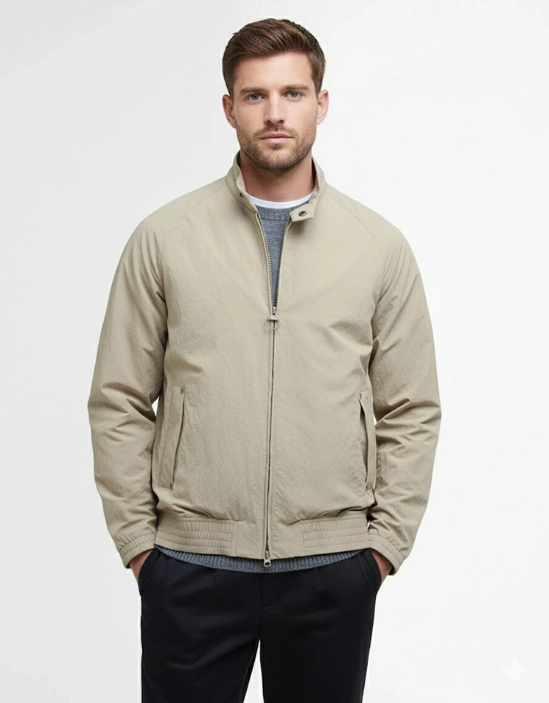 Sum Royston Mens Showerproof Jacket - Washed Stone