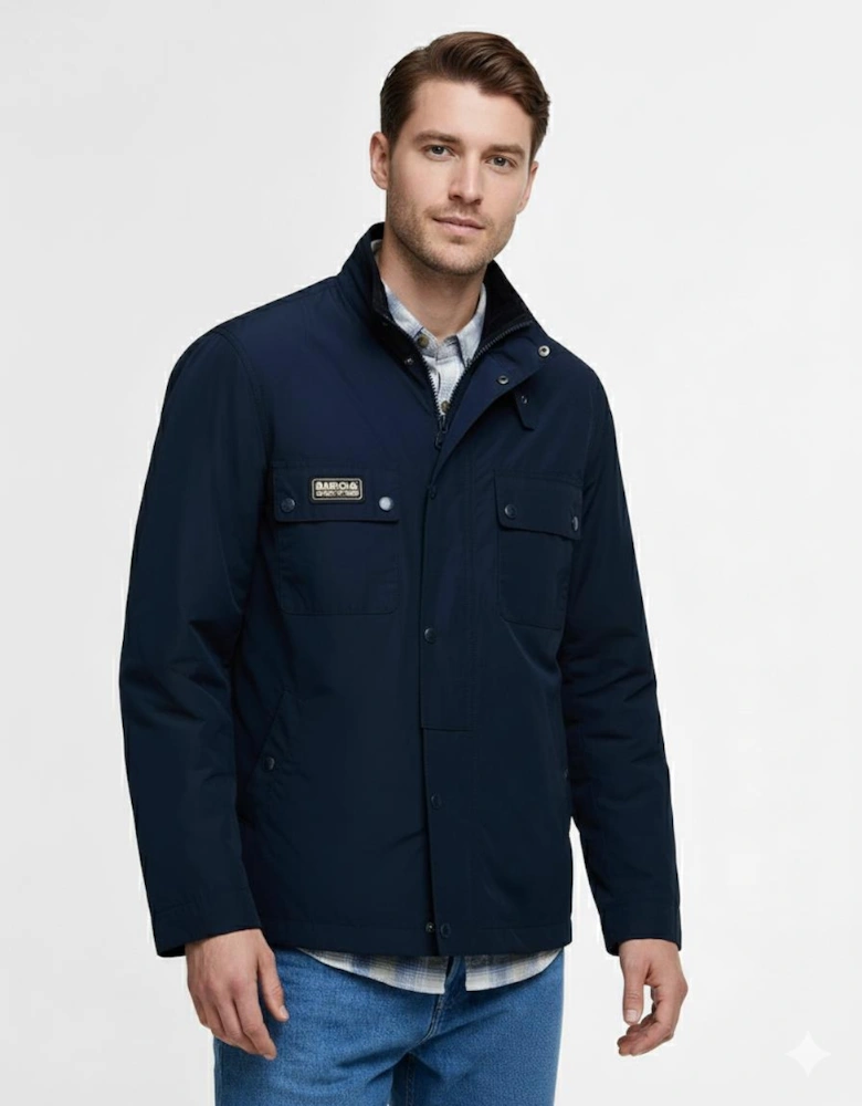 Merton Shell Mens Showerproof Jacket - Navy