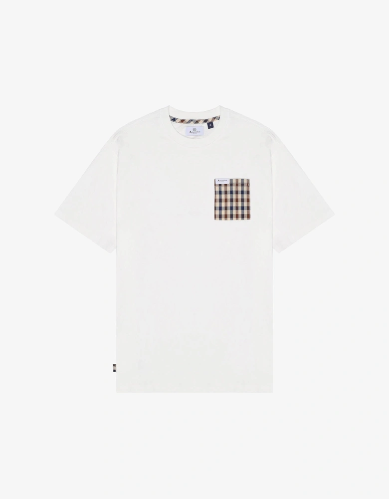 Mens Iconic Pocket T-Shirt - Old White 02