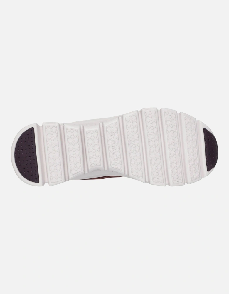 Glide-Step Elevate Amaze Textile Women's Burgundy Trainers