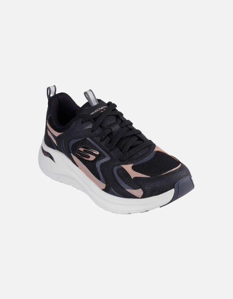 Arch Fit 2.0 Vintage Luxe Leather Women's Black/Rose Gold Trainers
