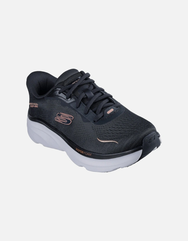 D'Lux Vapor Clear Horizon Textile Women's Black Trainers