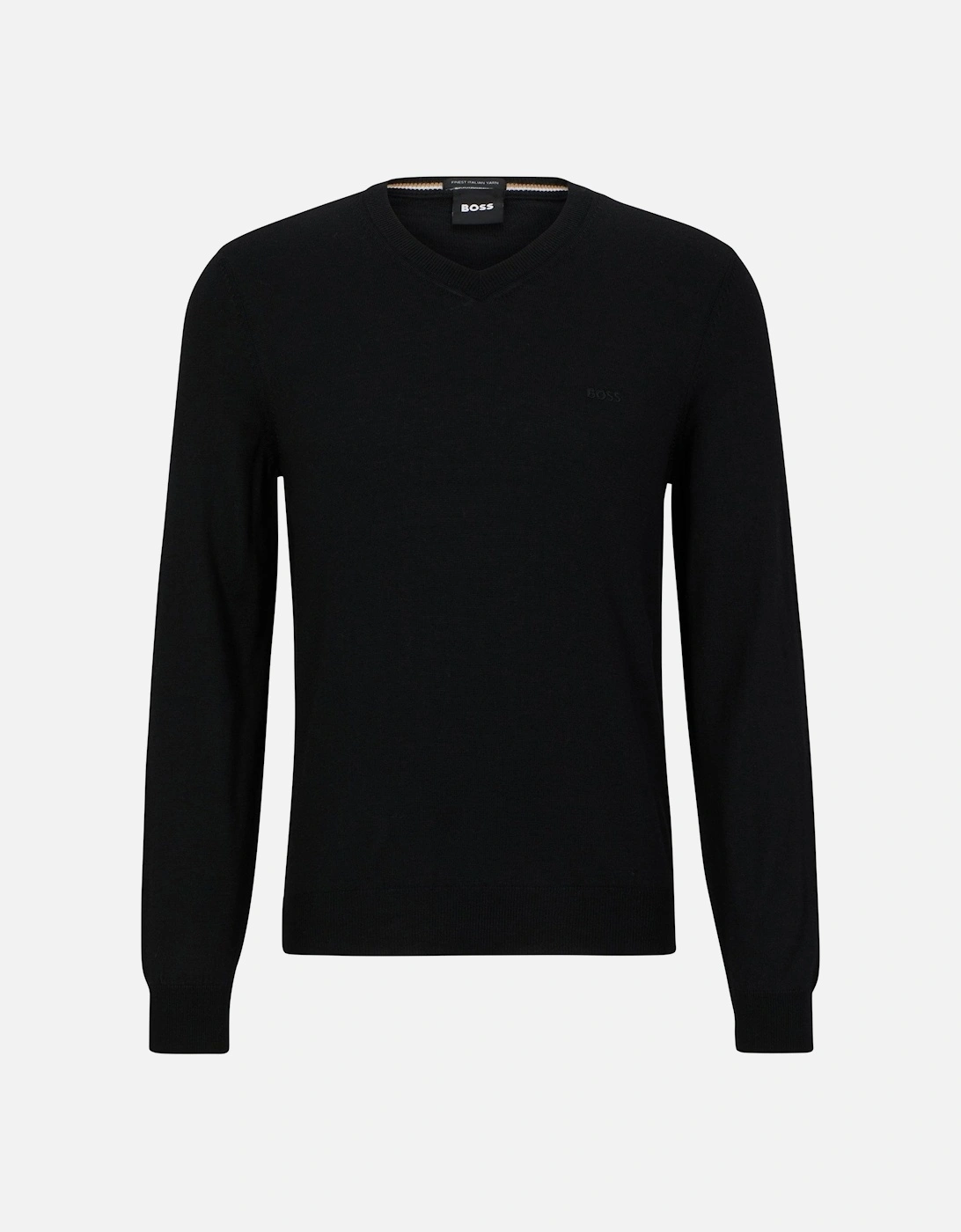 Baram-l V-neck Knitwear Black, 4 of 3