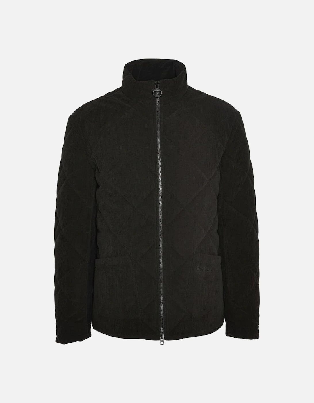 Cord Liddesdale Mens Quilted Jacket - Black, 9 of 8