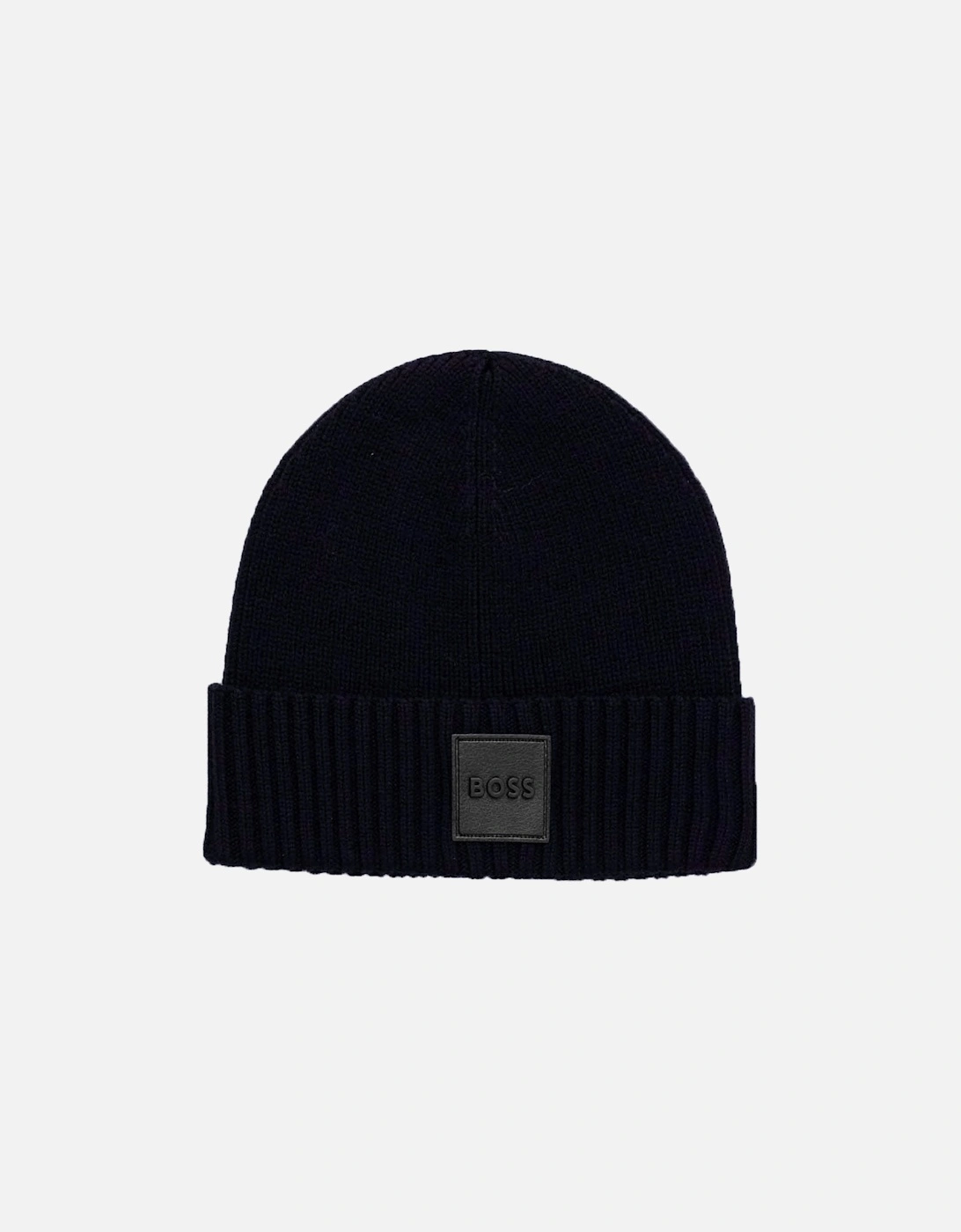 Boss Flavio Beanie Hat Dark Blue, 3 of 2