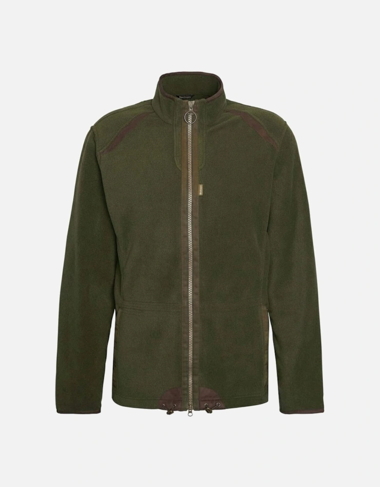 Langdale Mens Fleece Jacket - Forest