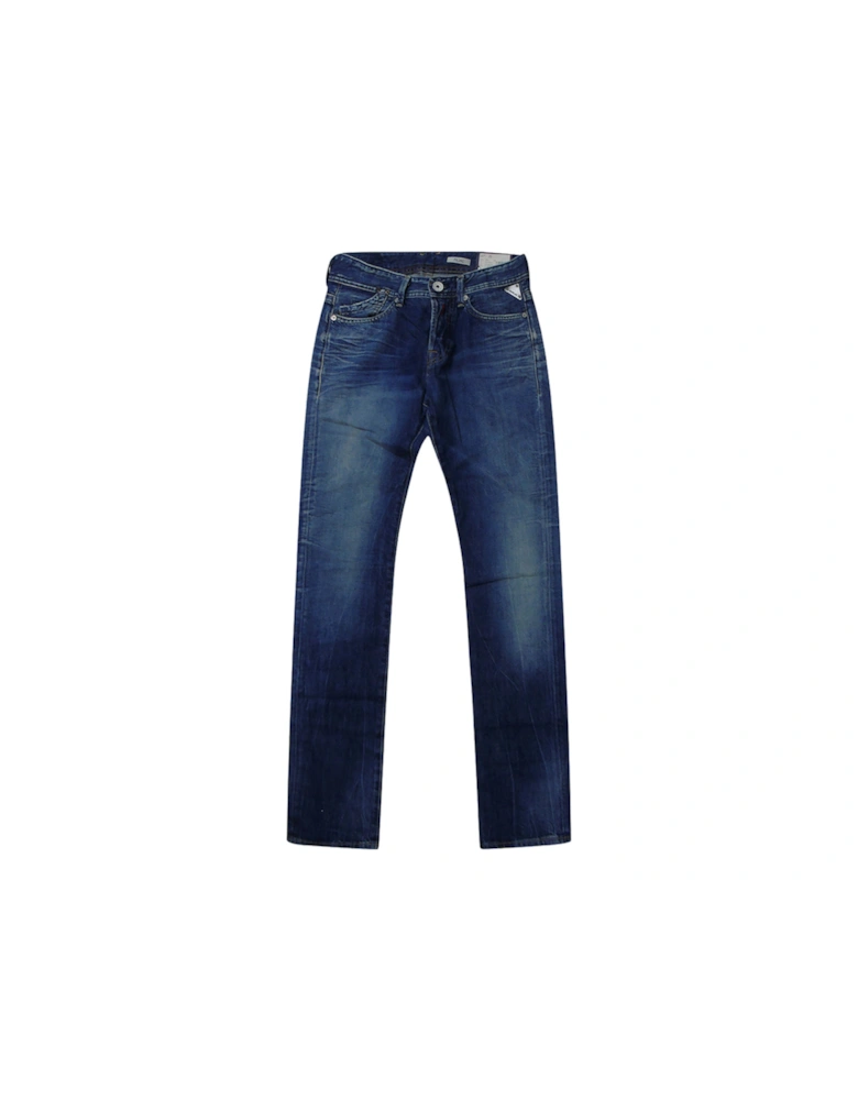 Mijag Blue Denim Pants