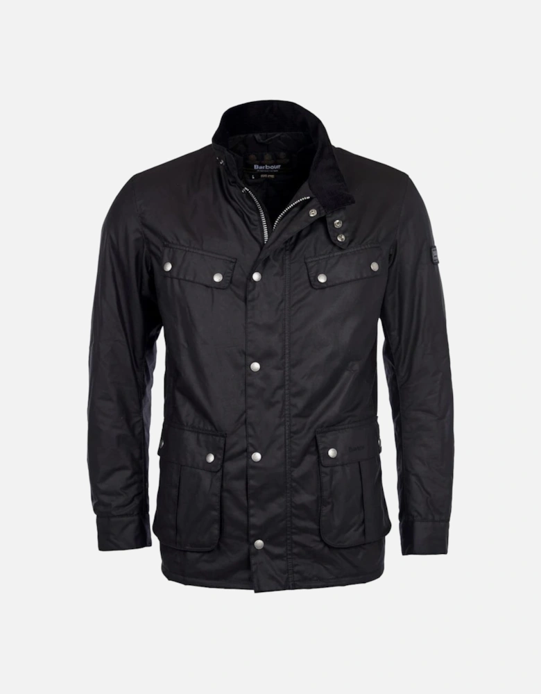 Tourer Duke Mens Wax Jacket - Black