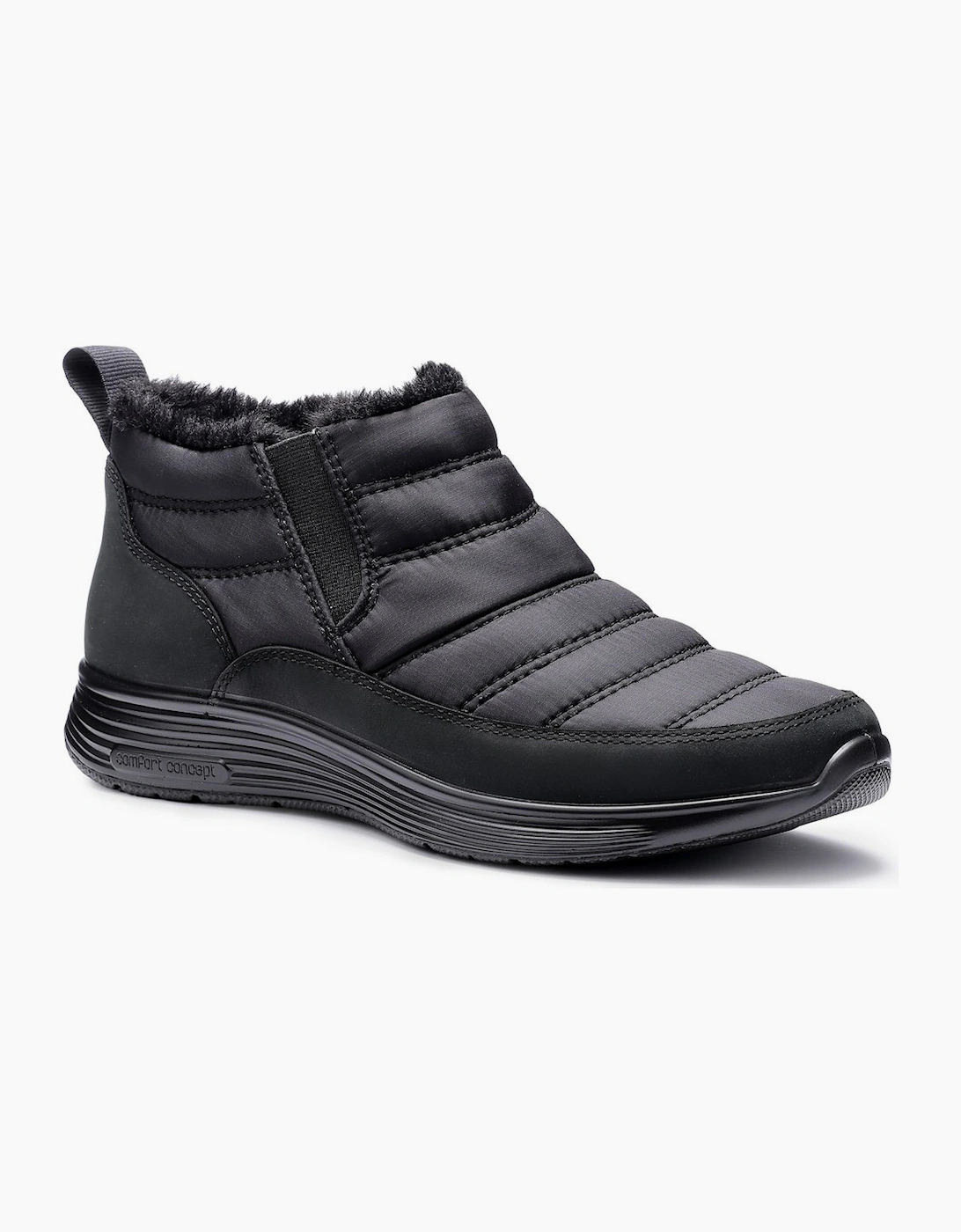 Hotter Women's Black Frost Ankle Boots - Size: 5
