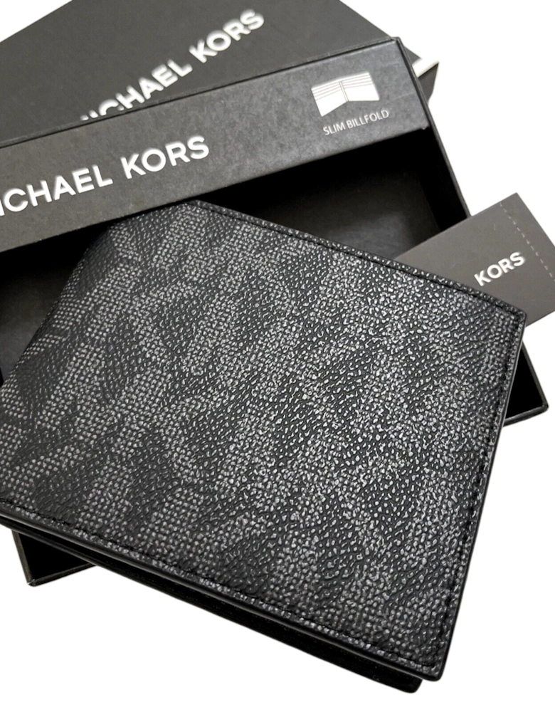 Mens Printed Wallet Bifold