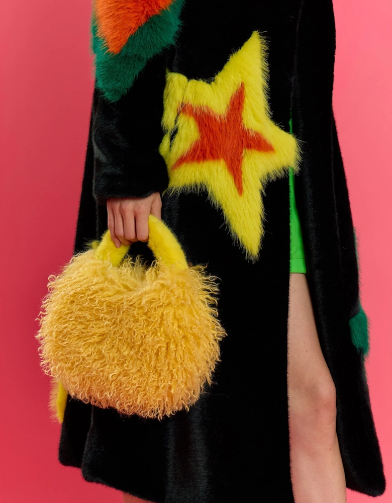 Bamboo Eco Faux Fur Bag
