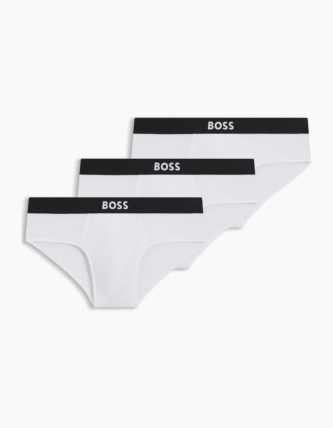 Hugo Boss Men's 3 Pack of Logo Briefs - White - Size: XL