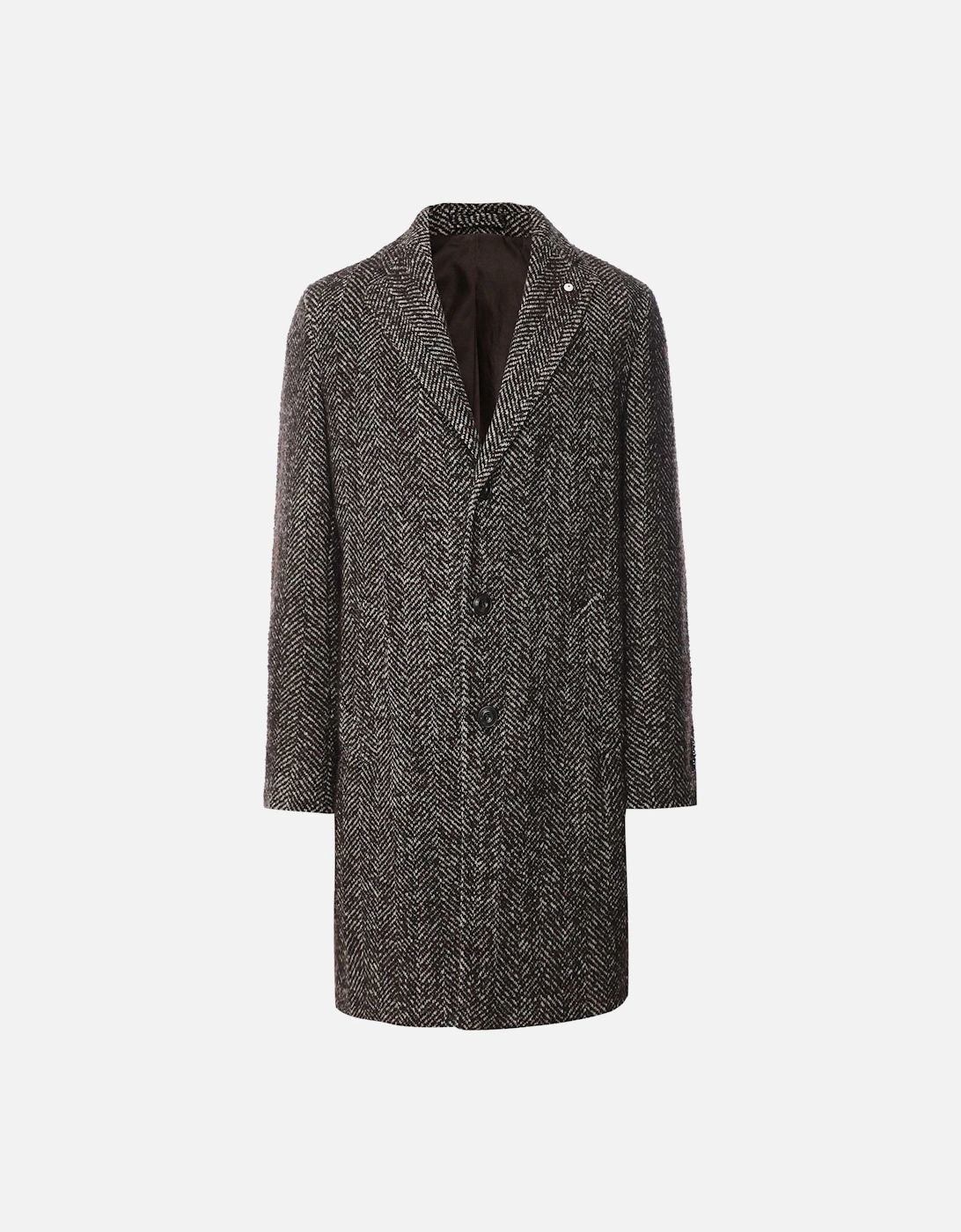 Wool Herringbone Overcoat, 4 of 3