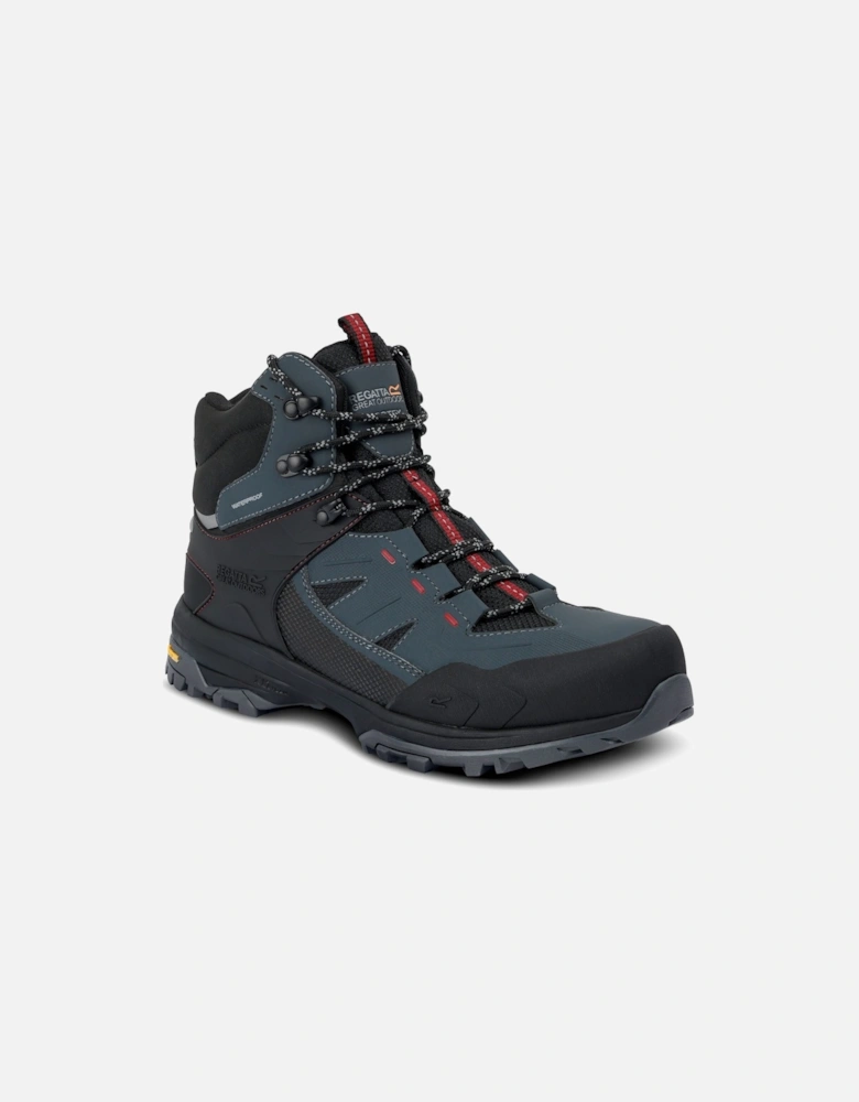 Mens Regen Breathable Waterproof Walking Boots