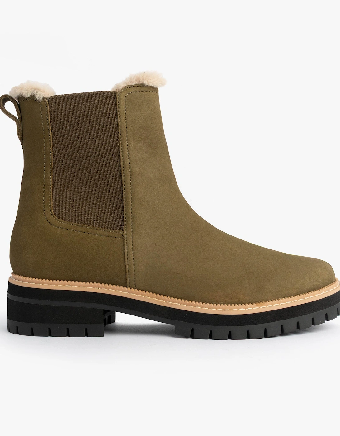 BENNET Womens Ankle Boots Olive, 7 of 6