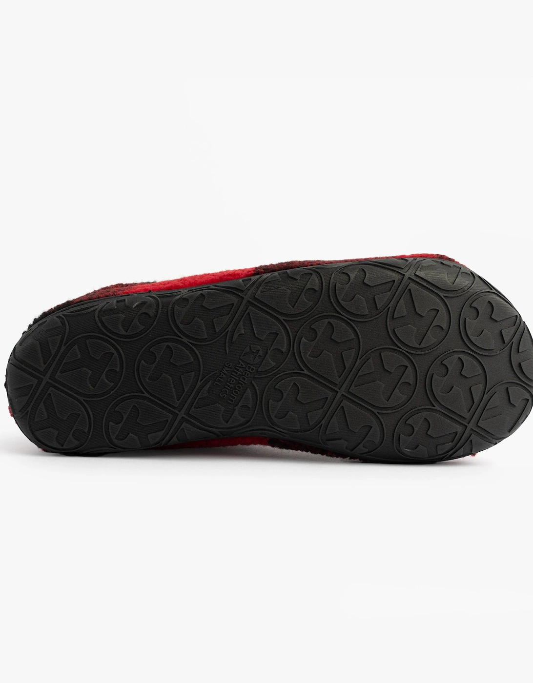 NEESON Mens Sherpa Boots Red / Black Check