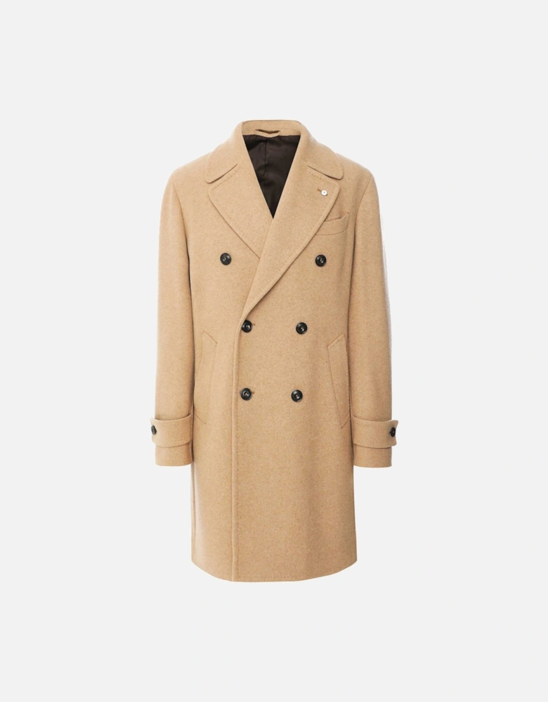 Wool Double Breasted Coat