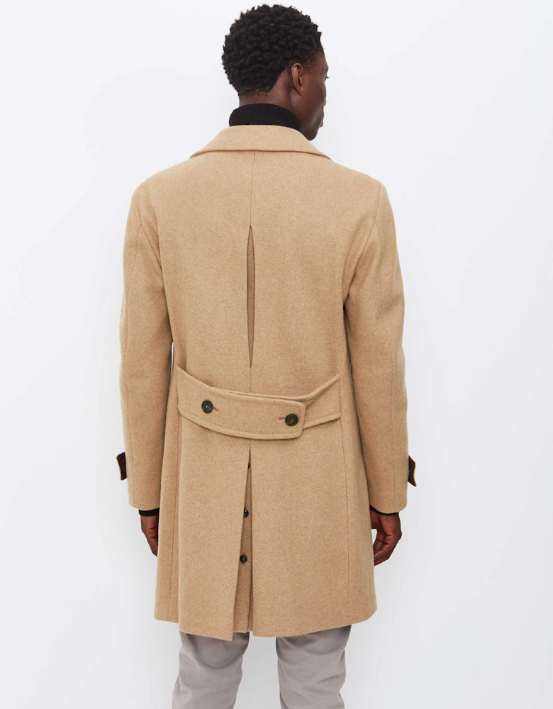 Wool Double Breasted Coat