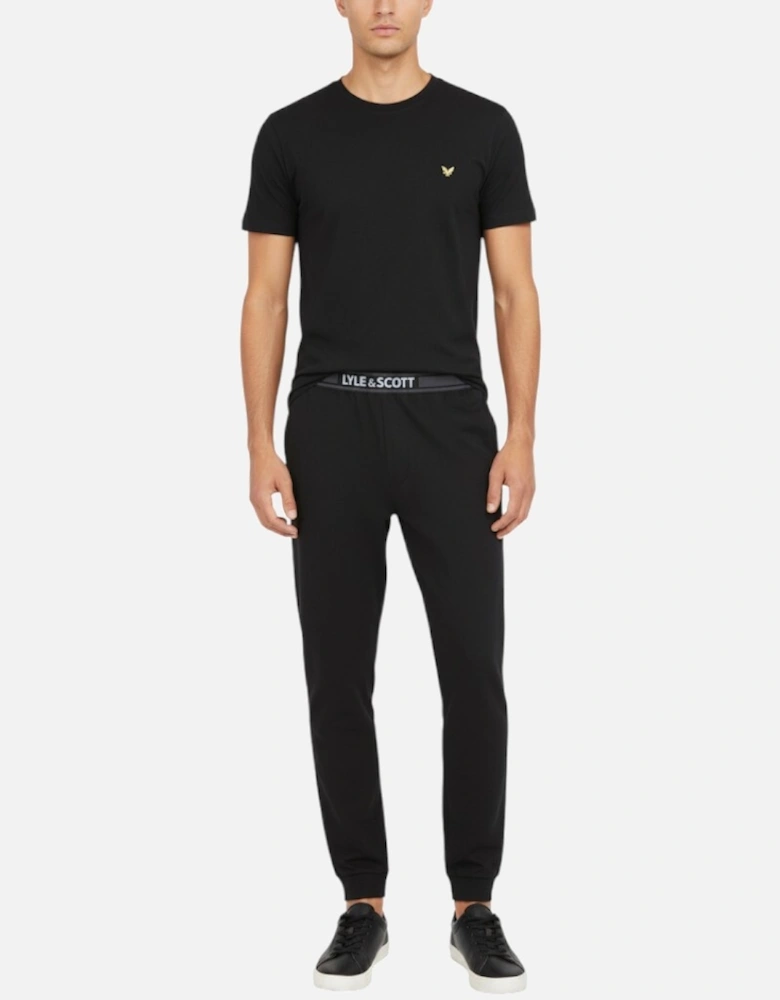Mens Pyjama Set T Shirt Pants Sleepwear