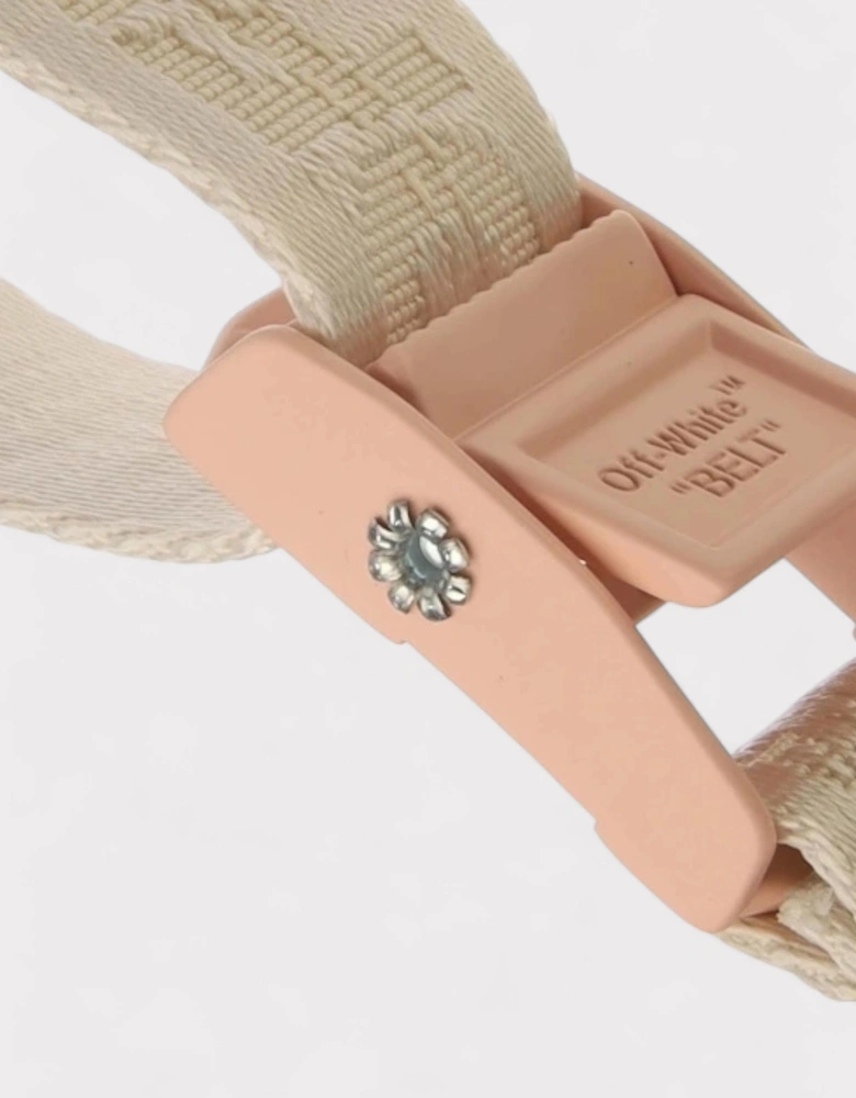 Women's Mini Industrial Belt White