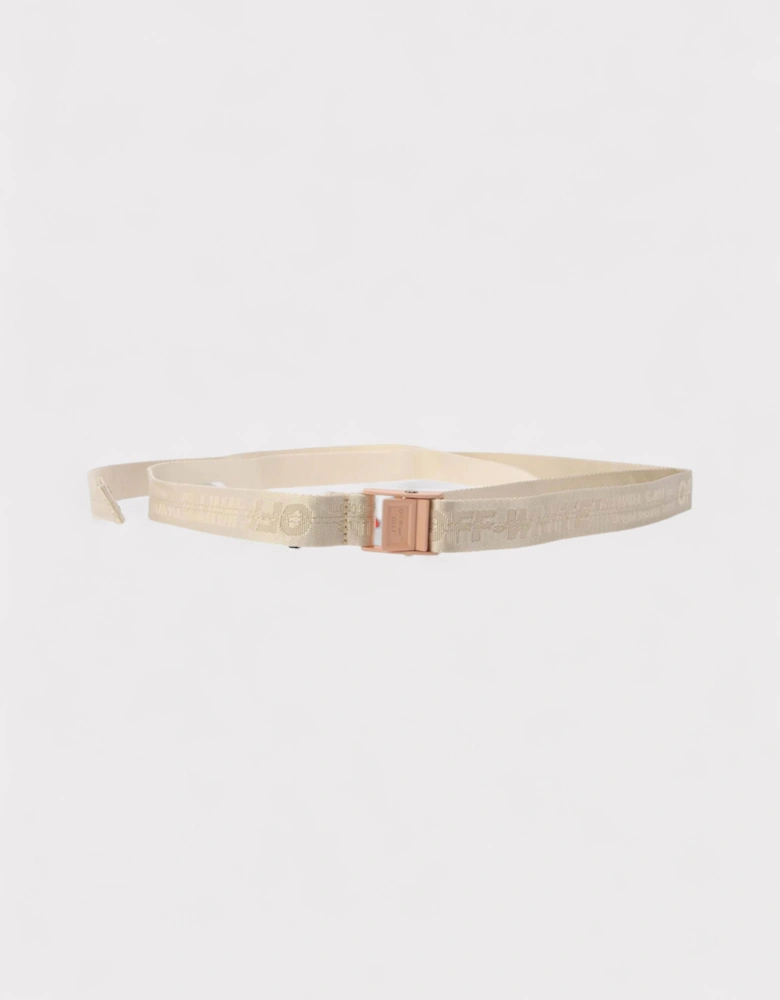 Women's Mini Industrial Belt White