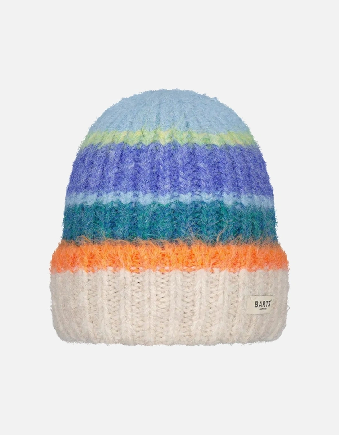 Womens Haputale Colorful Stripes Beanie, 2 of 1