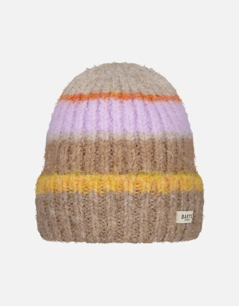 Womens Haputale Colorful Stripes Beanie