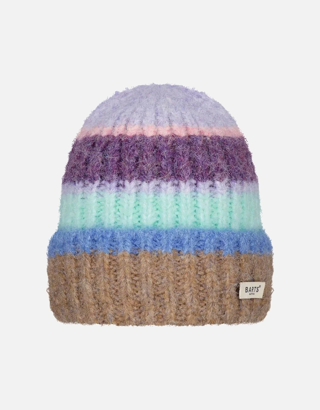 Womens Haputale Colorful Stripes Beanie, 2 of 1