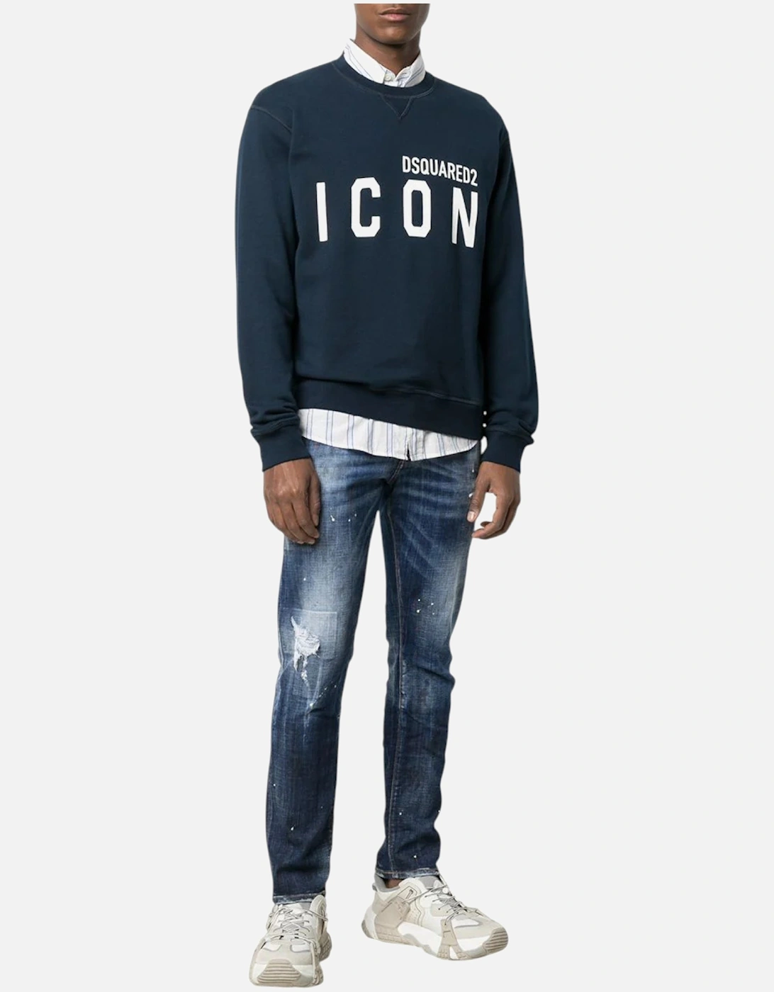 Mens Sweatshirt Icon Pullover