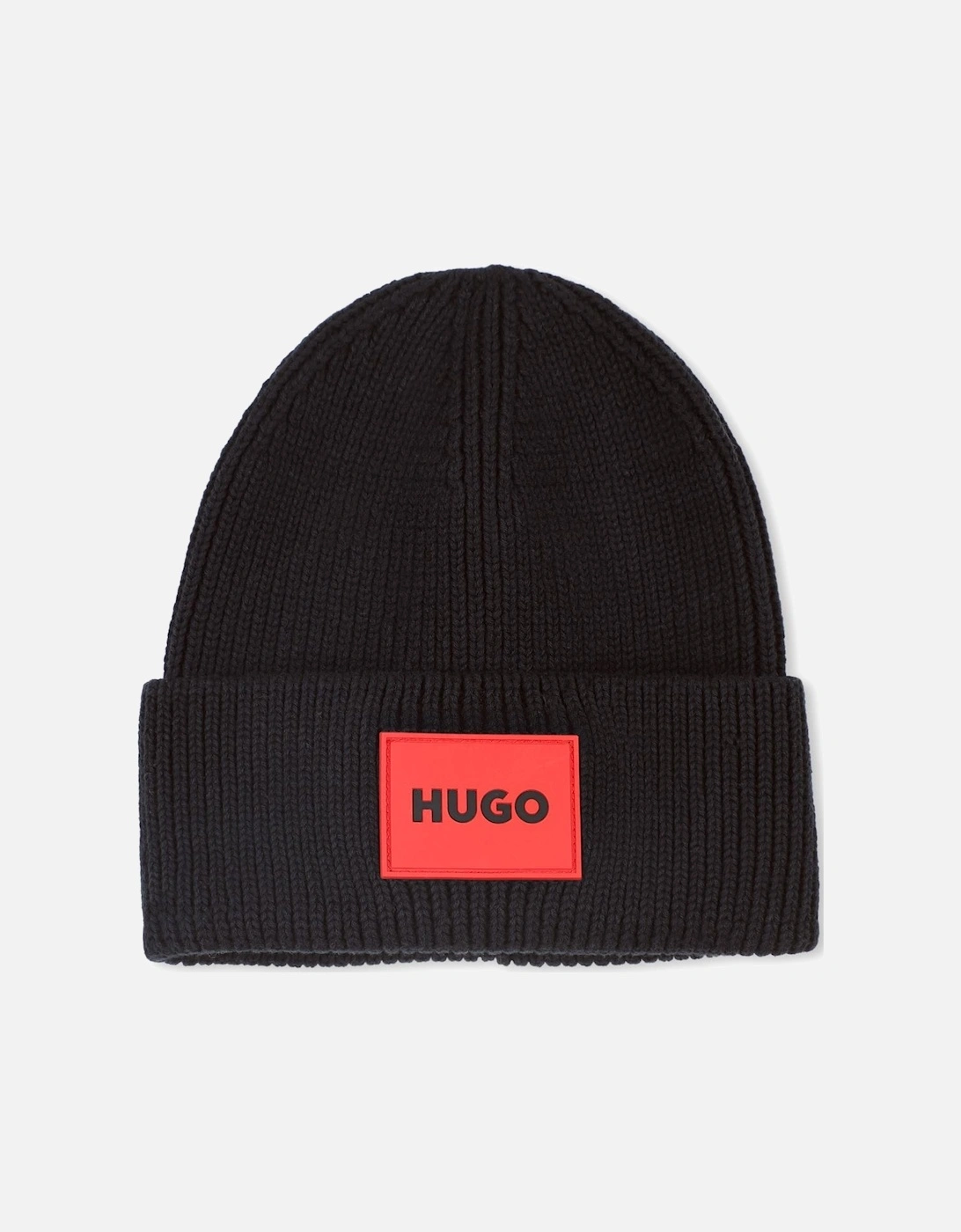 HUGO BLACK PULL ON HAT/BEANIE G00561, 5 of 4