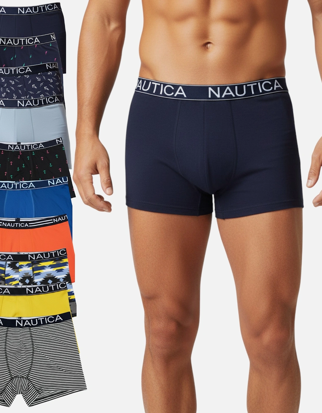 Mens Boxer Briefs Soft 4X Pack Underwear, 11 of 10