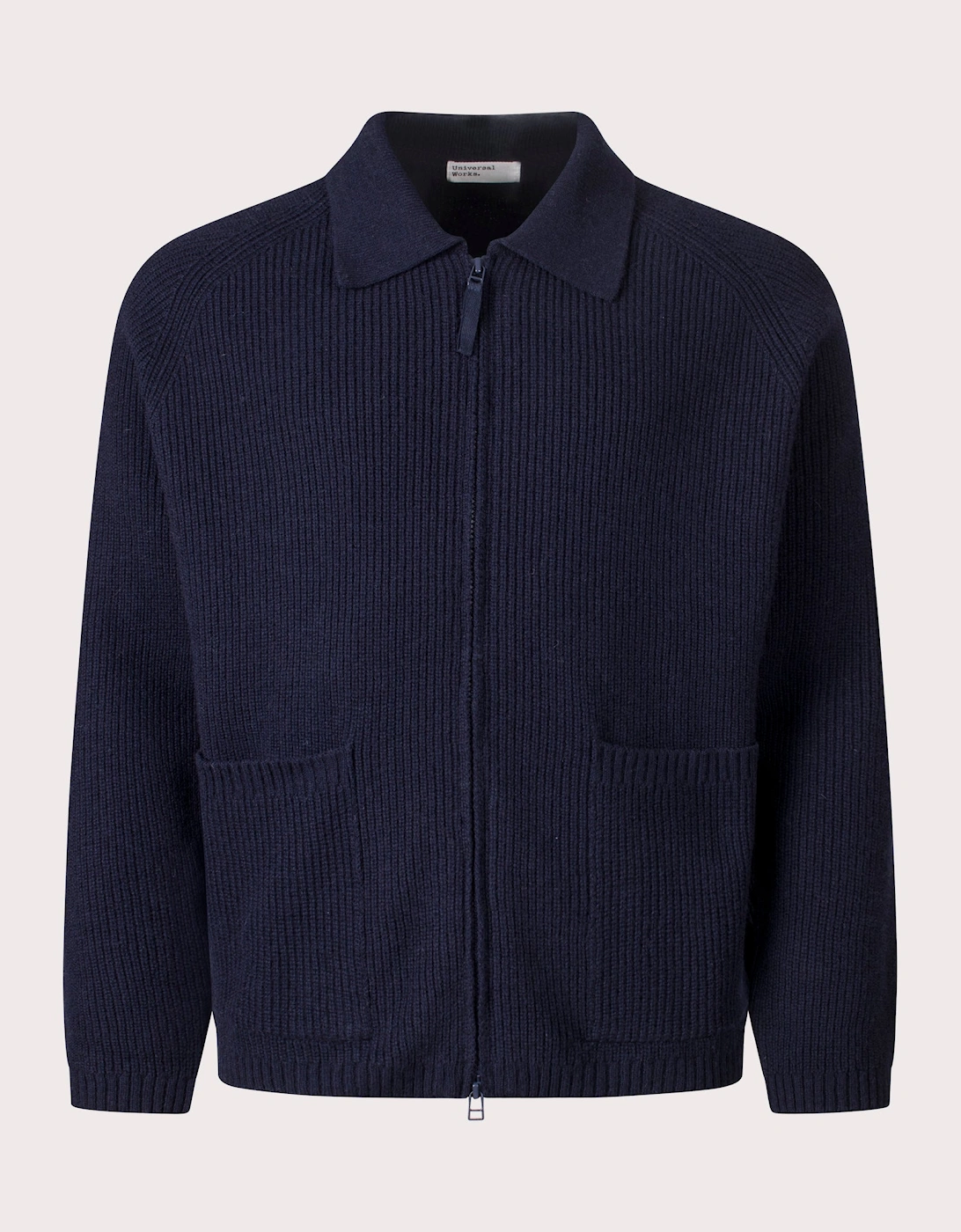 Relaxed Fit Wool Zip Cardigan, 3 of 2